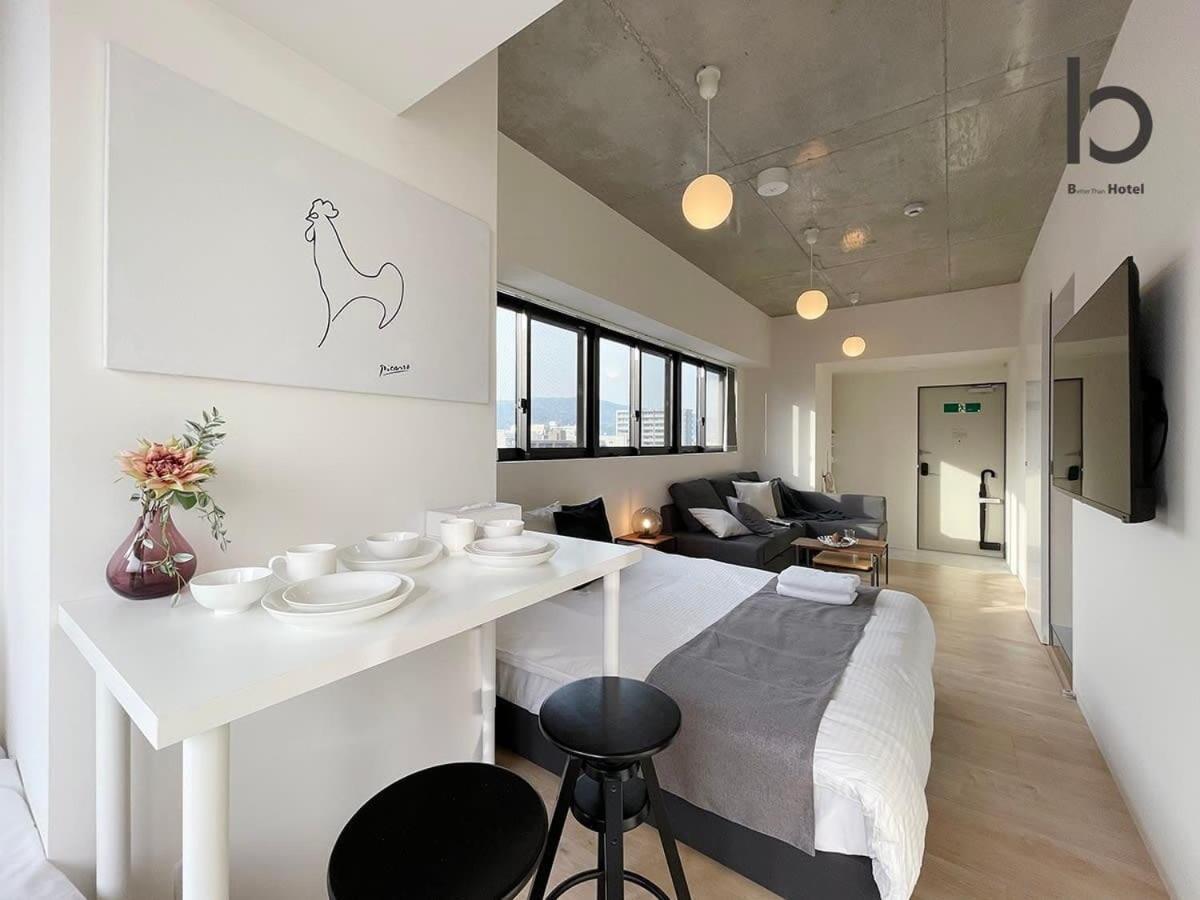Bhotel Nekoyard - Studio With Security, Near Peace Park & Downtown Hiroshima Exterior foto
